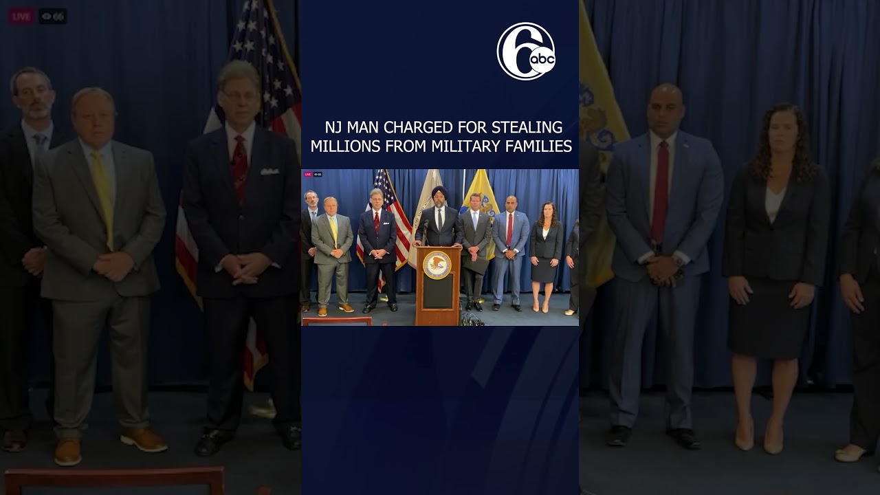 New Jersey man charged for defrauding families of fallen service members