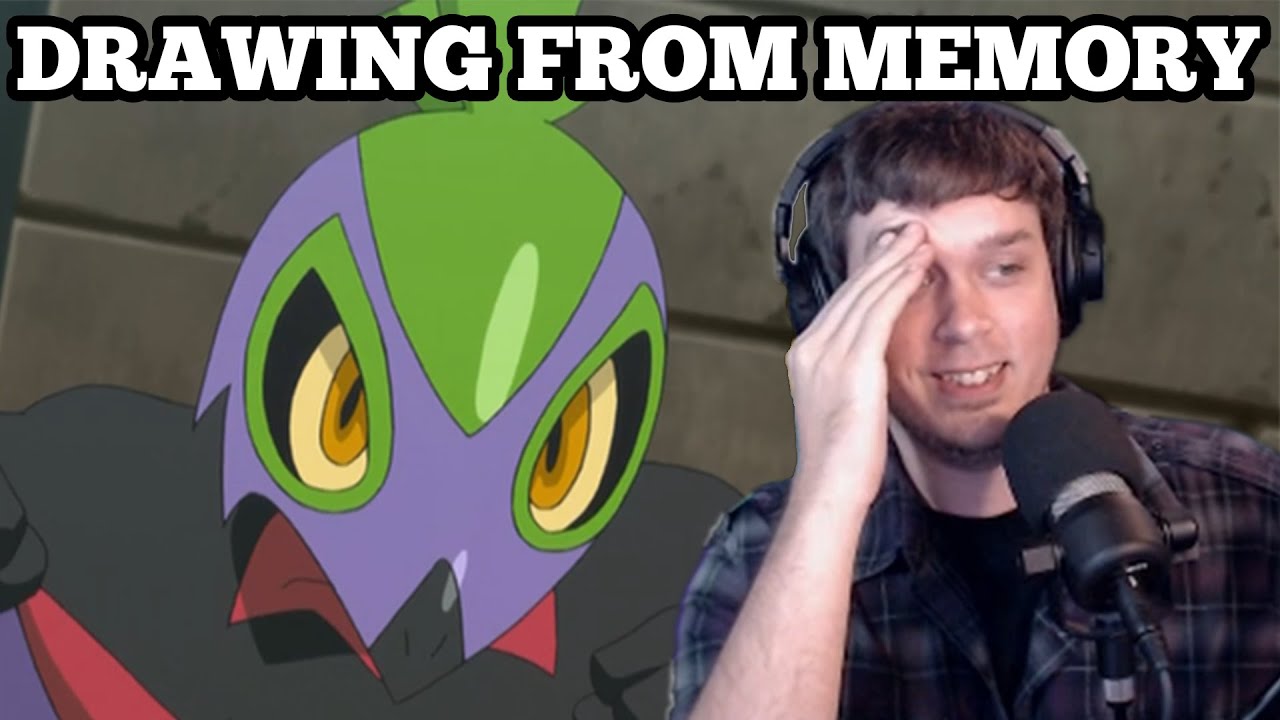 Drawing Shiny Hawlucha From Memory!