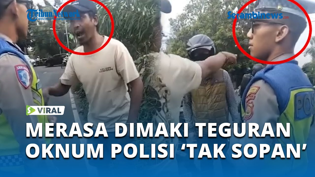 Teguran Helm Picu Ketegangan, Warga Nilai Petugas Kurang Sopan