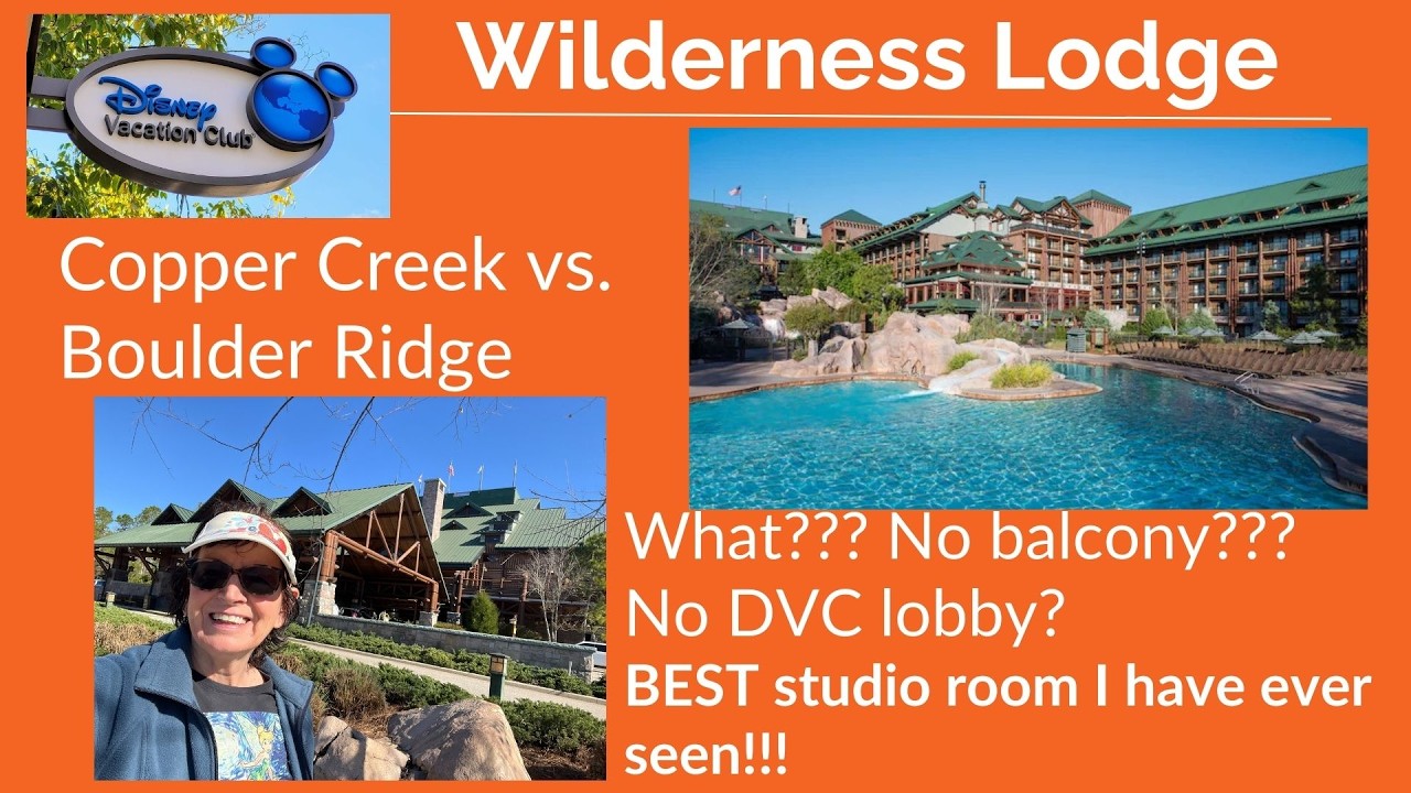 Copper Creek vs Boulder Ridge at Disney's Wilderness Lodge