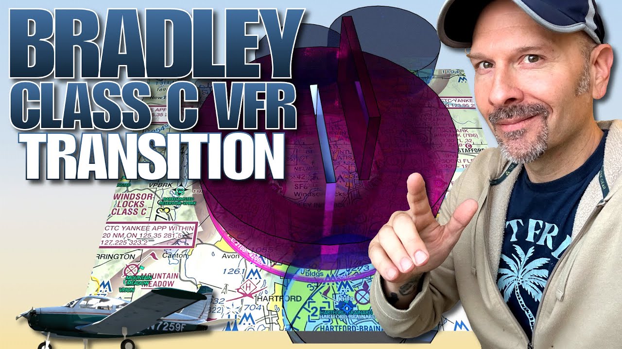 Flying the Bradley Class C VFR Transition Route in a Piper