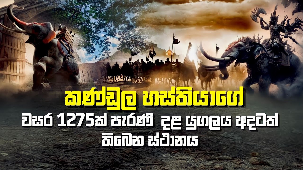Kandula elephant | කණ්ඩුල හස්තියාගේ වසර 1275ක් පැරණි දළ යුගලය තිබෙන ස්ථානය