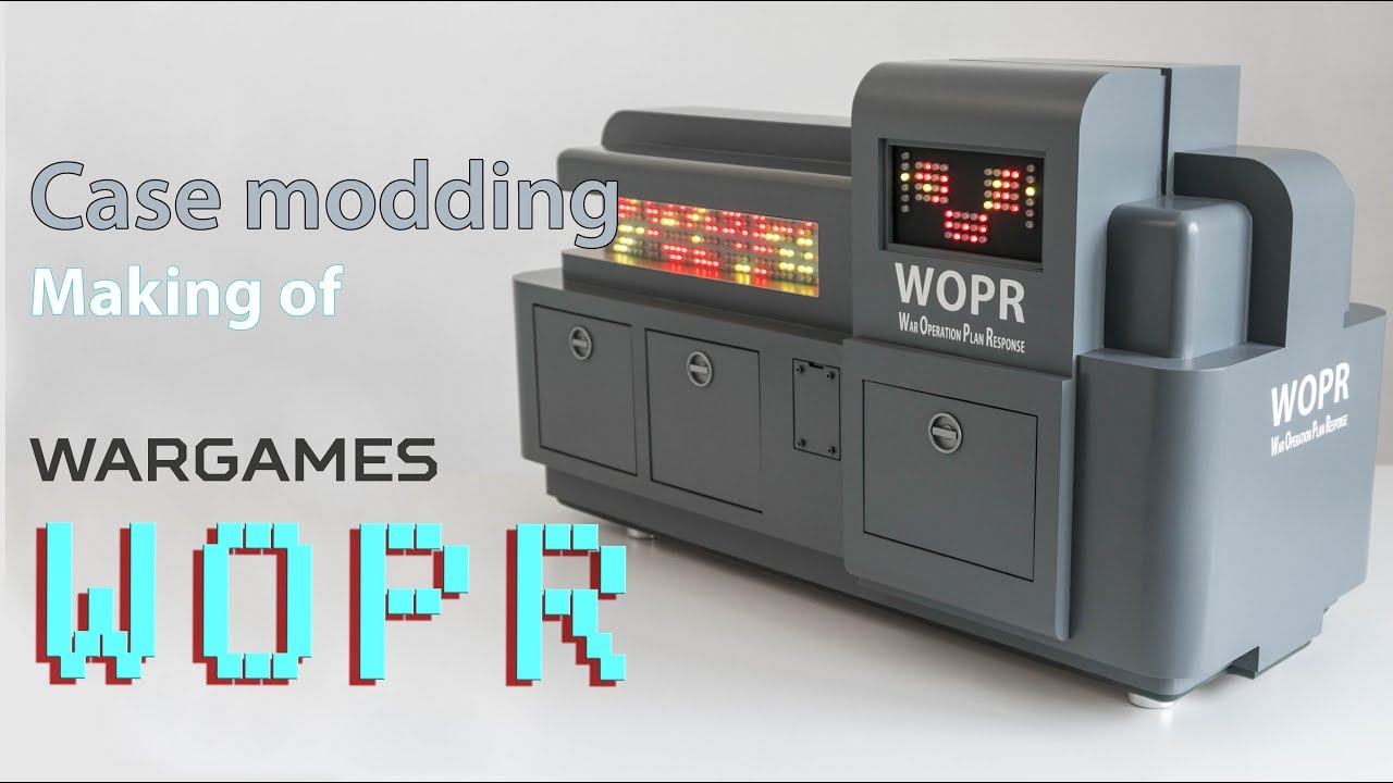 Wargames Case Mod -  WOPR