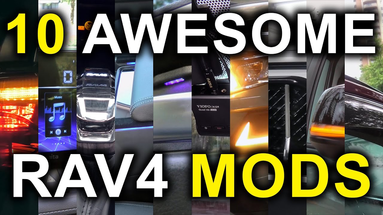 Toyota RAV4 (2019-2025): 10 Awesome RAV4 Mods!