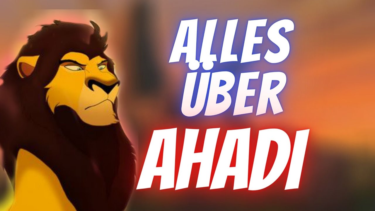 Alles über Ahadi |DerFlozi König der Löwen