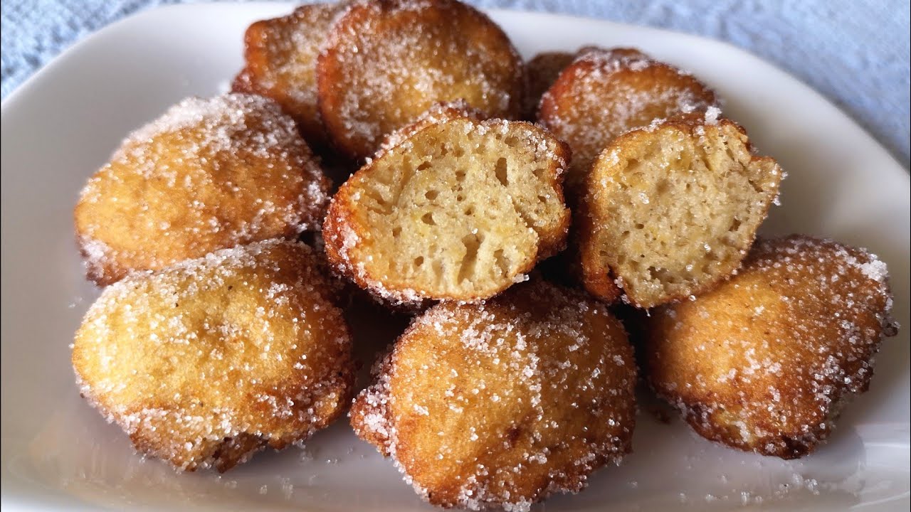 😋🍌 BUÑUELOS DELICIOSOS APROVECHANDO UN PLÁTANO MADURO //BEATRIZ COCINA.