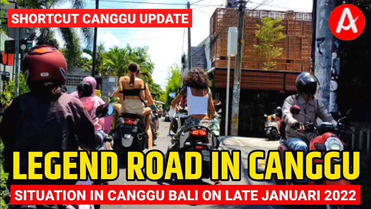 Shortcut Canggu Update, the LEGEND road in Canggu Bali