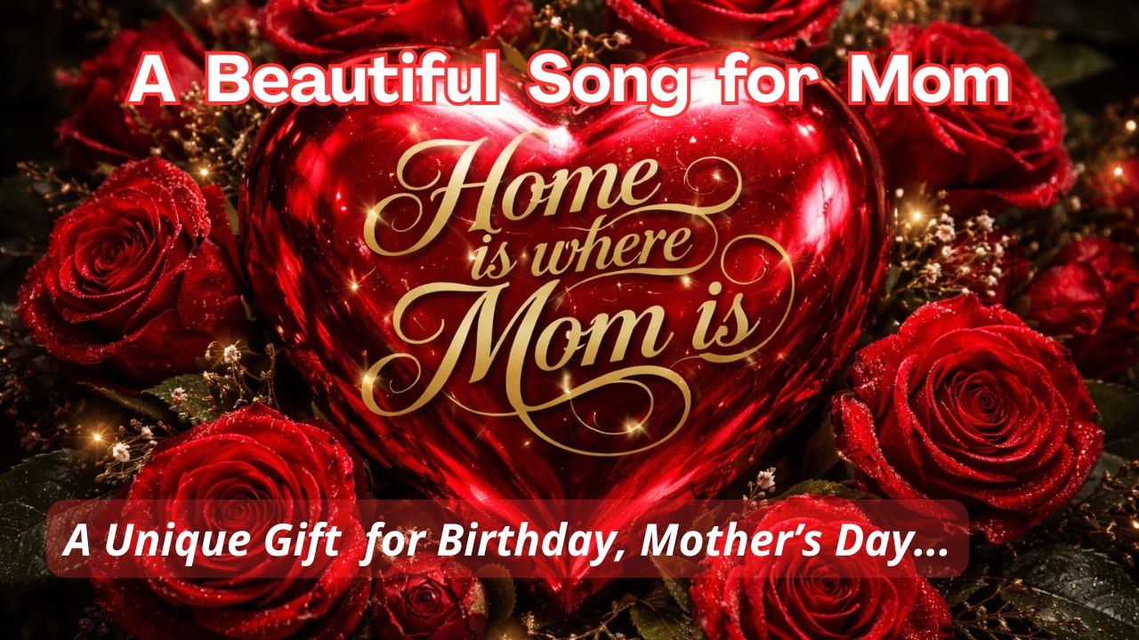 HOME IS WHERE MOM IS💖A Beautiful Song for Mom🎵A Unique Gift for Mom🌹🎁