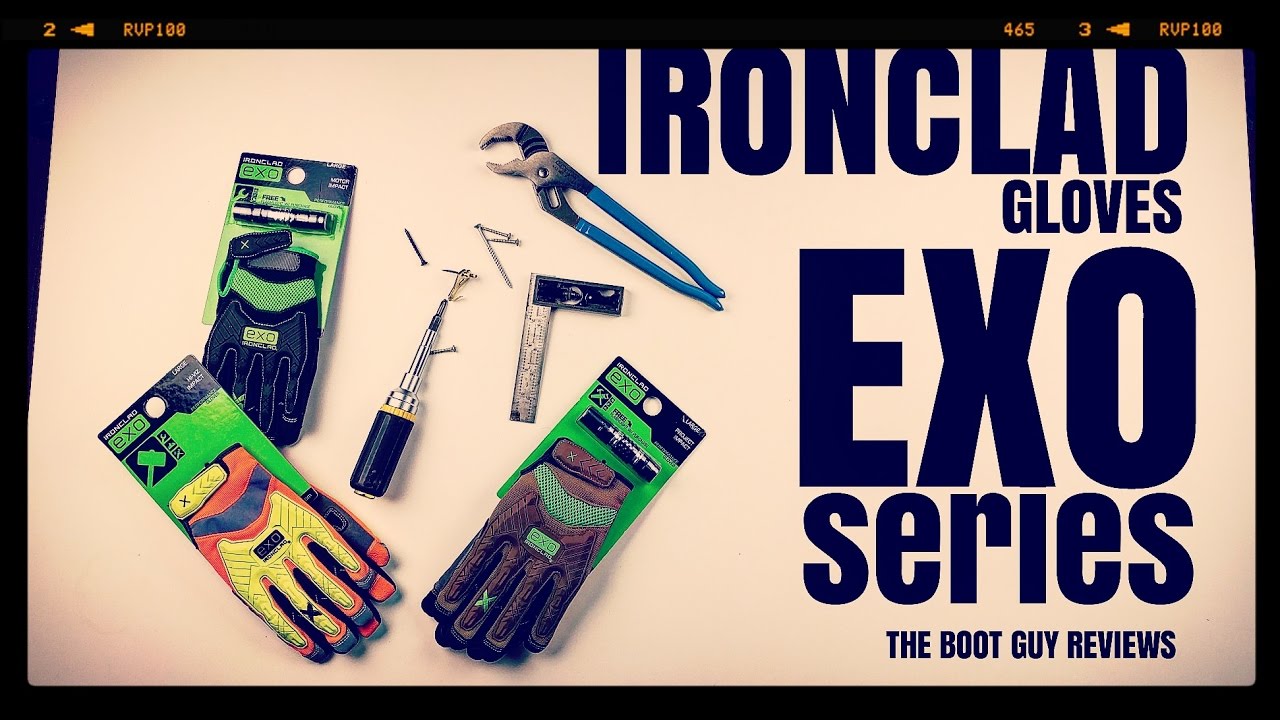 IRONCLAD EXO Impact series [ The Boot Guy Reviews ]