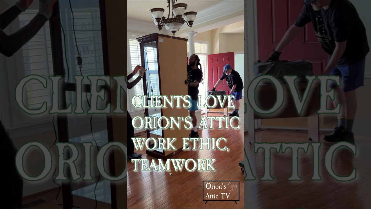Clients Love Orion's Attic Work Ethic on Estate Liquidation and Home Cleanout