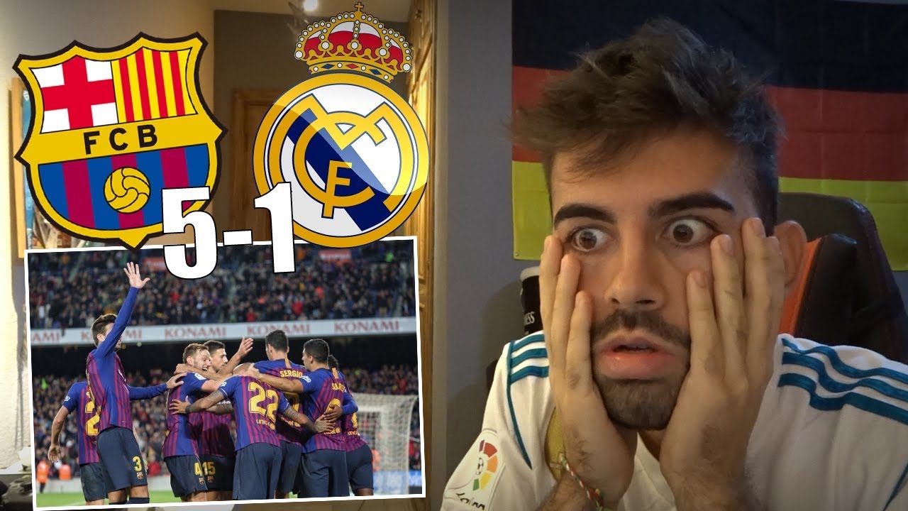 MADRIDISTA reacciona a la HUMILLACIÓN FC BARCELONA 5-1 REAL MADRID