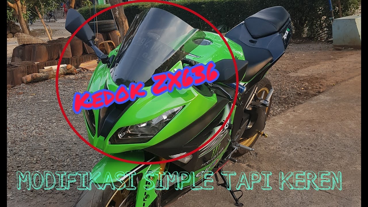 Tutorial Pemasangan Kedok ZX636 di Ninja 250 Fi ! Modifikasi simple tapi keren plus contoh terpasang