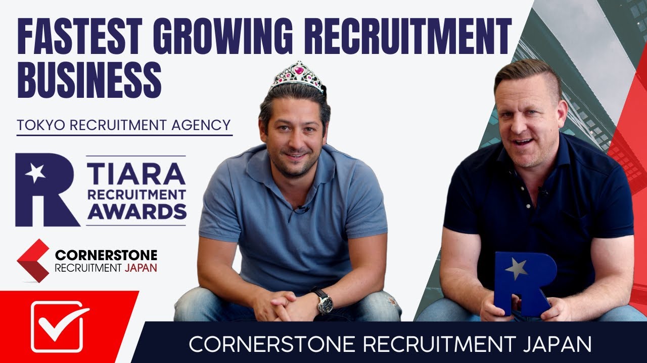 Tiara Award - Fastest Growing Recruitment Business | Japan Recruitment