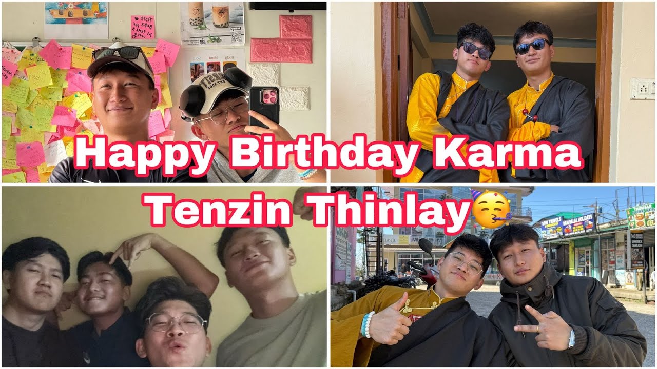 🔥 “We Said EVERYTHING at Dinner 😳 | Karma Tenzin Thinlay’s Birthday Vlog” || Tibetan Vlogger || Bir