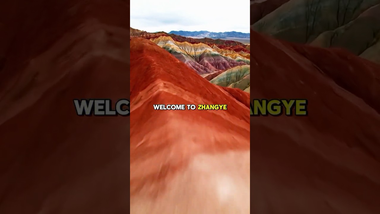 China’s Rainbow Mountains Look Unreal 🌈 | Zhangye Danxia 