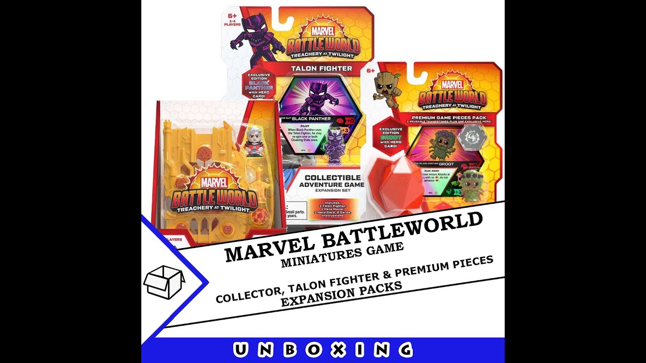 Marvel Battleworld: Collector Tower, Talon Fighter & Premium Pieces