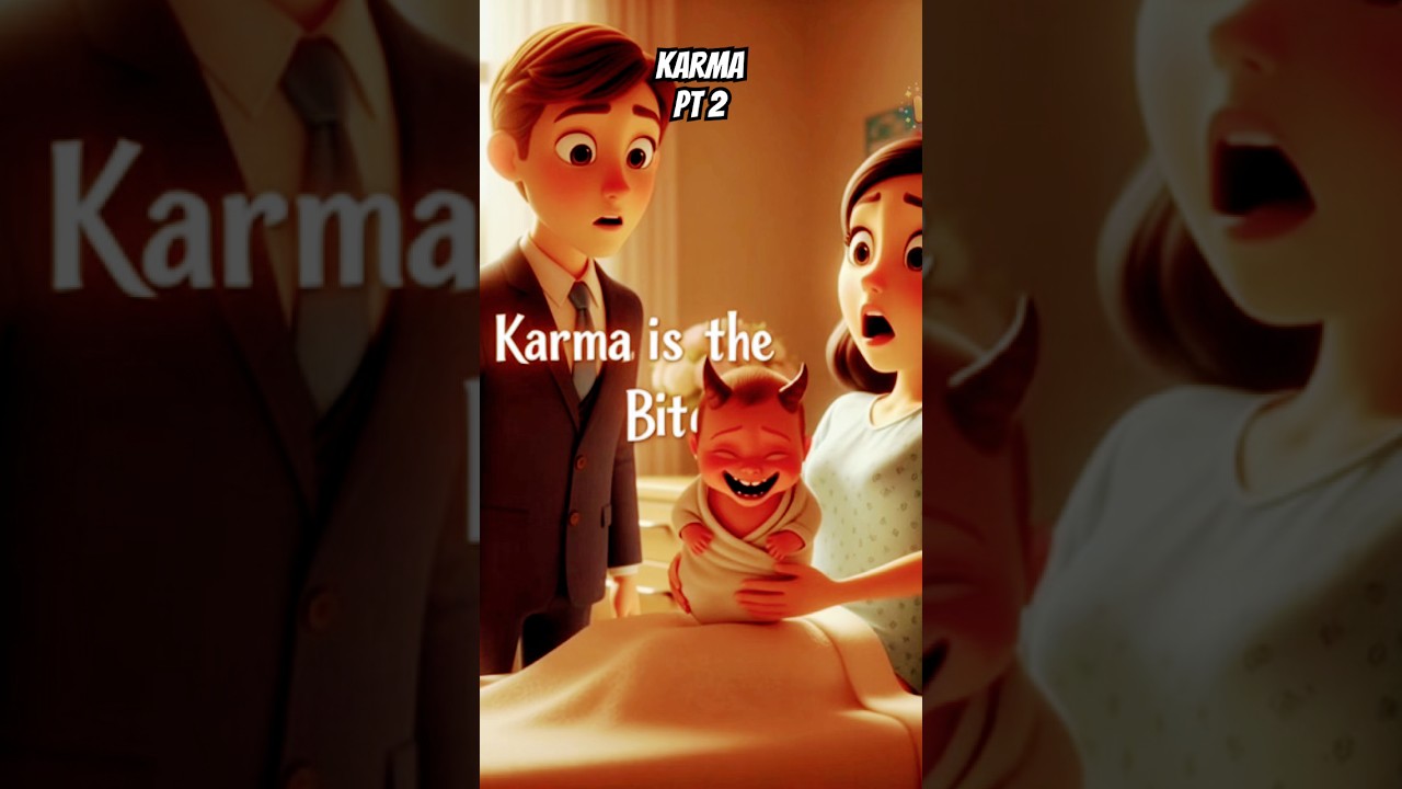 Karma is a bitch #ai #aiart #cartoon #kahanix #storytime #karma #karmastory
