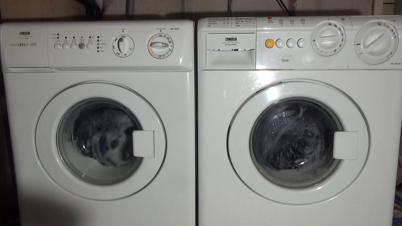 Wash Race No.185 : Zanussi compact - Non fast 40'c