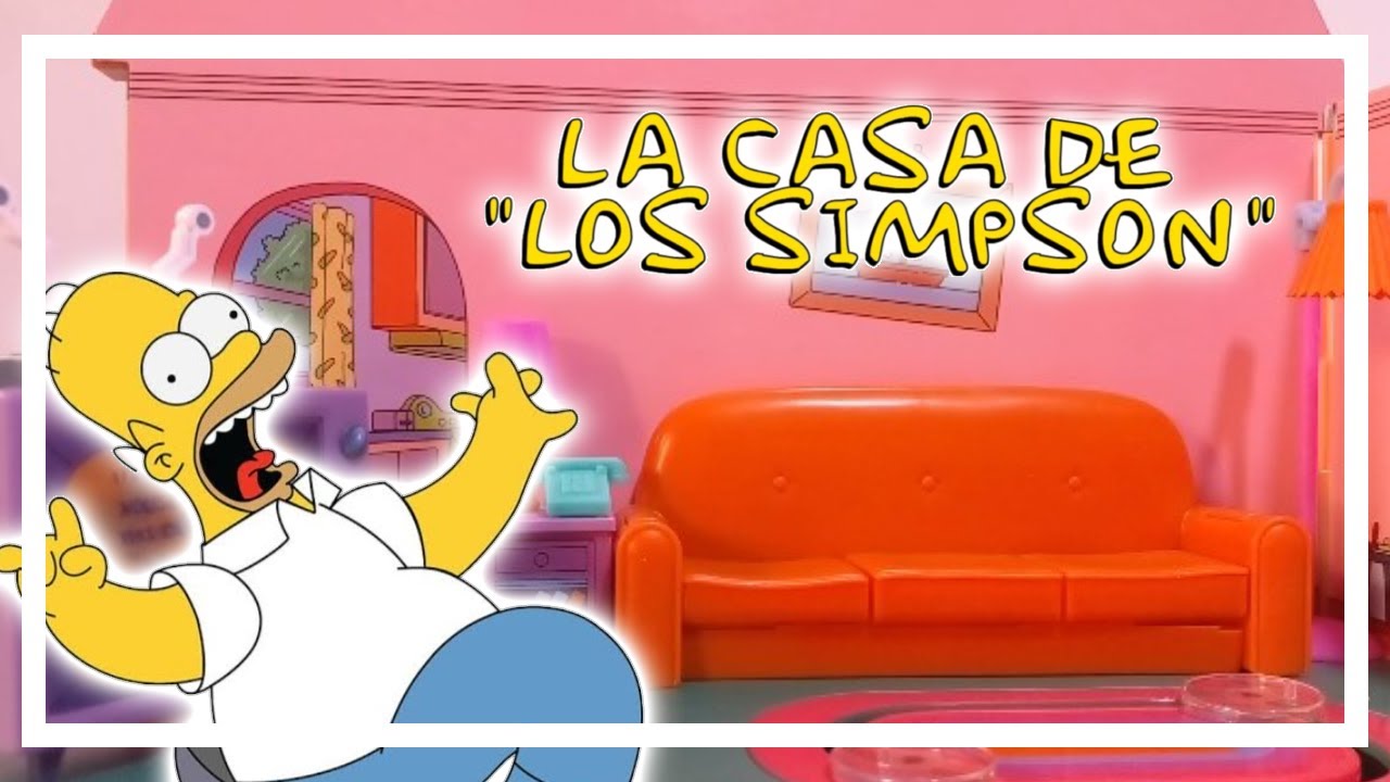 ¡¡¡¡LA CASA DE HOMERO SIMPSON!!! #thesimpsons