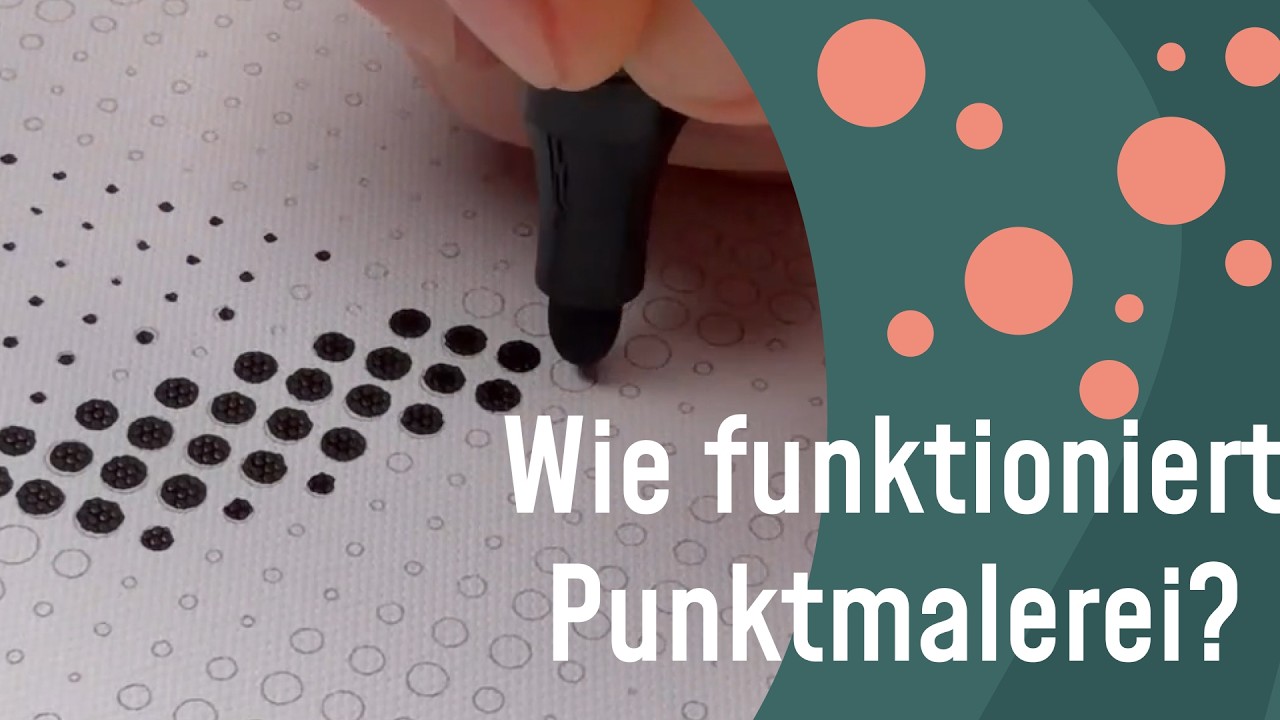 🎨 So startest du mit der Punktmalerei