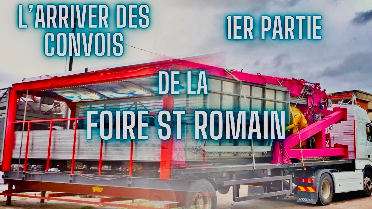 LES PREMIERS CONVOIS DE LA FOIRE ST ROMAIN 2024