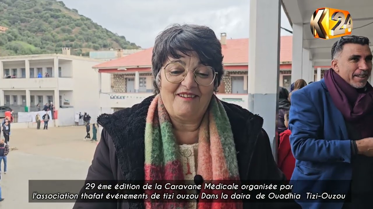 Caravane médicale  daira de ouadhia Tizi-Ouzou