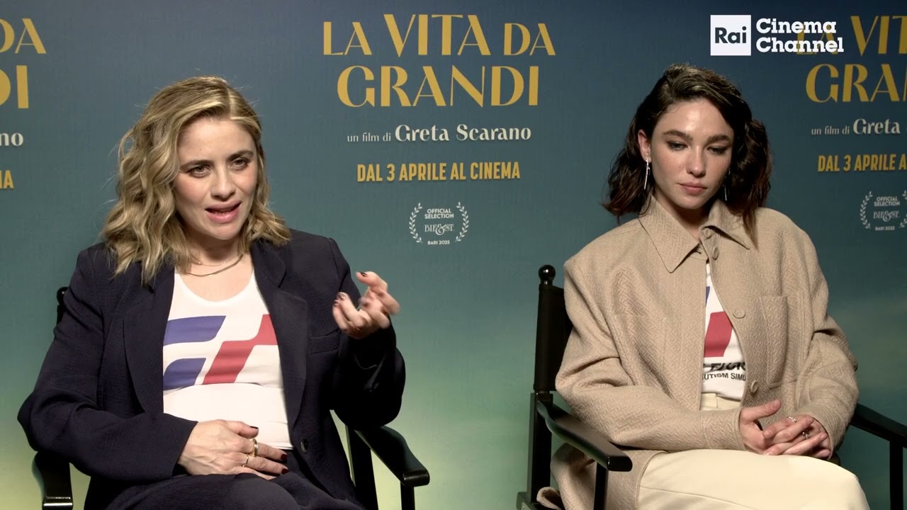 LA VITA DA GRANDI (2025) - Bif&st - Intervista alla regista Greta Scarano e al cast