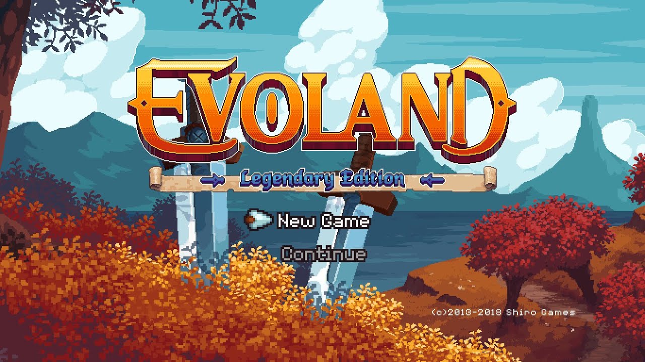 Checking my Library - Evoland