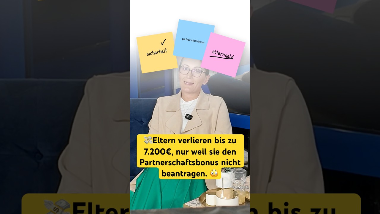 ElterngeldPlus & Partnerschaftsbonus: So sichern Eltern bis zu 7.200 &euro; extra!