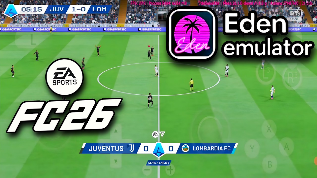 EA FC 26 EDEN оптимизирована для ежедневных обновлений (для Android EDEN FC 26) EA SPORTS FC 2026