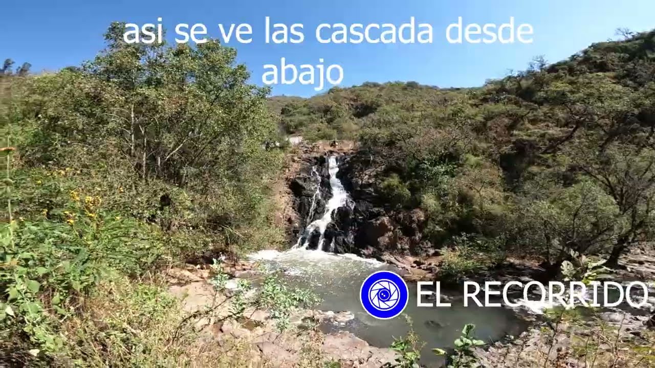 bajando de la cascada de los filtros viejos de Morelia