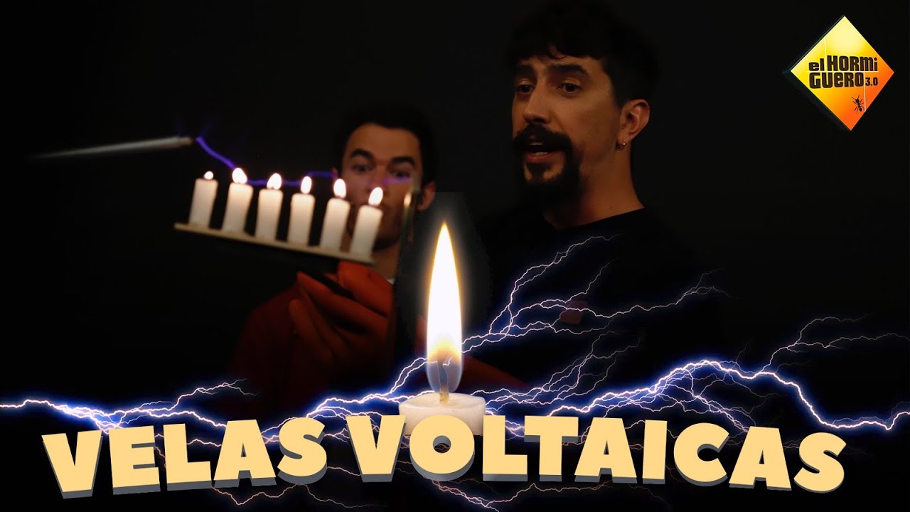 Los Jonas Brothers se sorprenden con las velas voltaicas - Ciencia - El Hormiguero