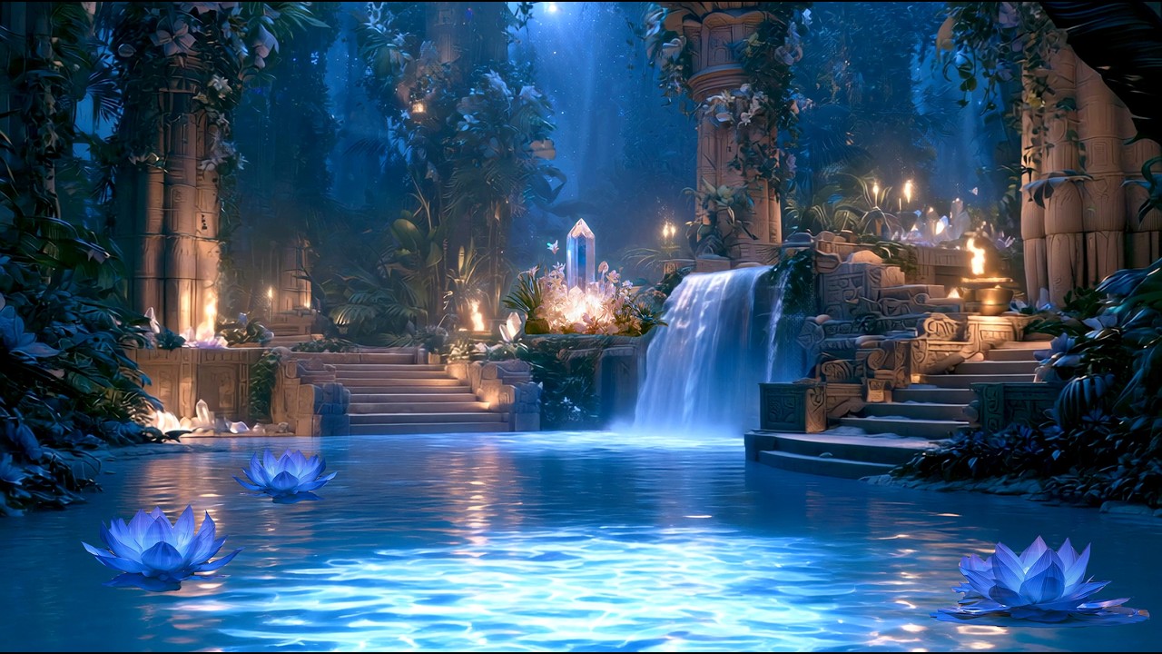 Goddess Water Ritual - Nervous System Healing 528Hz - Temple of Isis Sound Bath