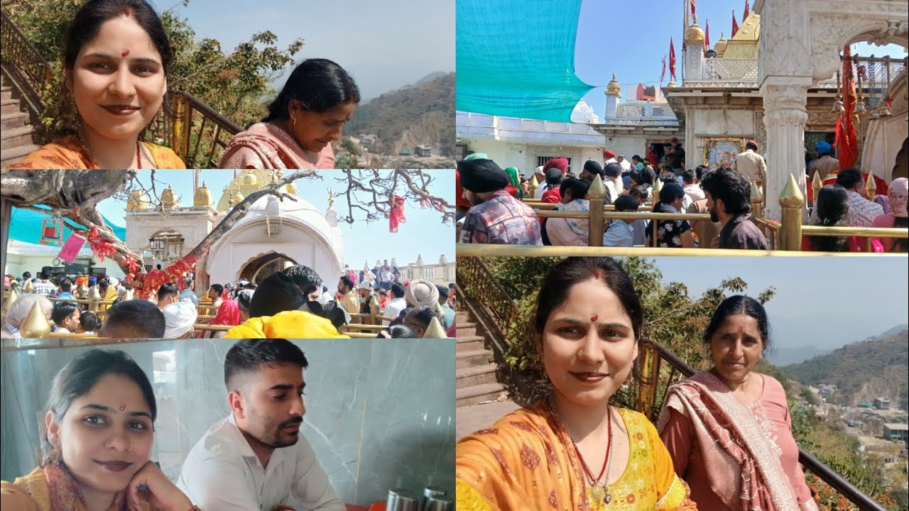 आज गये हम नैना देवी माता के मंदिर 😘😍🥰#viralvideo #villagelife #hills #views #himachal 