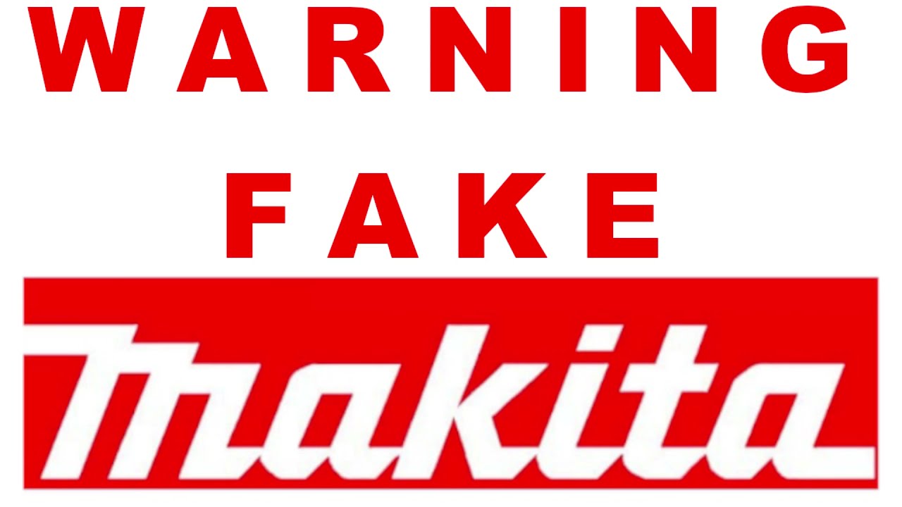 Fake Makita tools on AliExpress