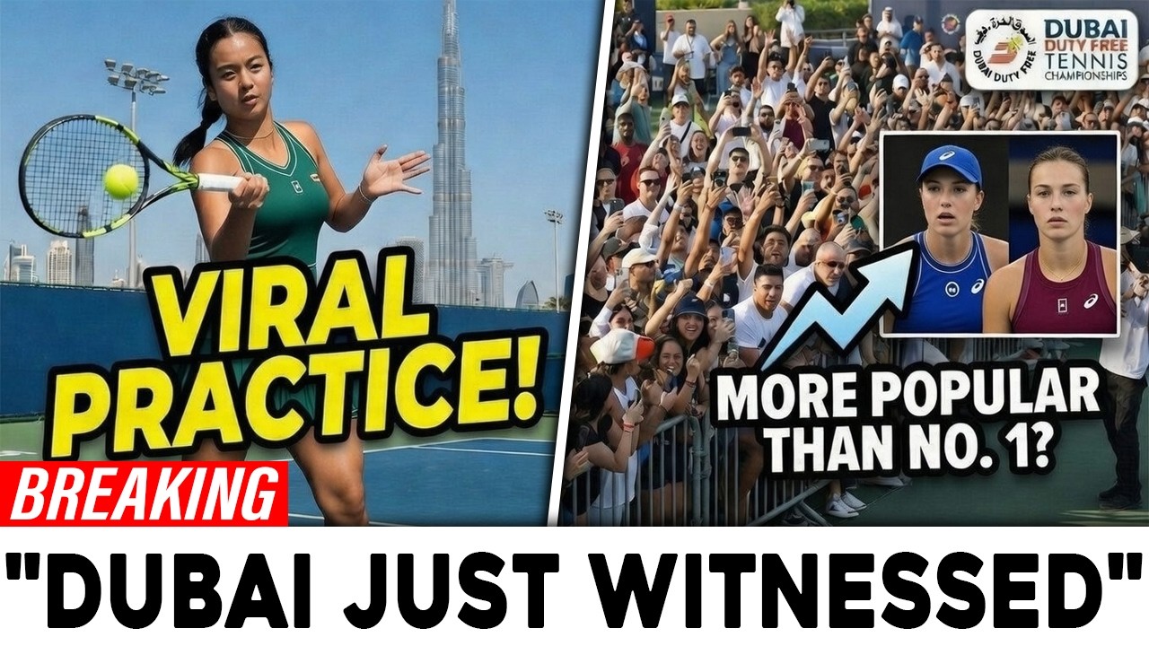 Alexandra Eala Sends Warning to Tour in Dubai Practice – Is the Next World No.1 Here?