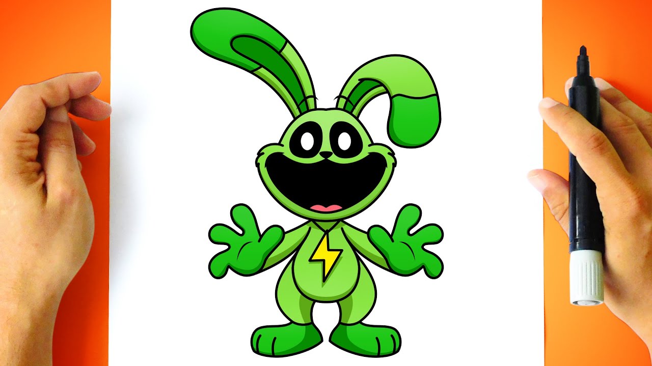 How to DRAW HOPPY HOPSCOTCH - Smiling Critters - [ Drawing POPPY PLAYTIME Characters ]