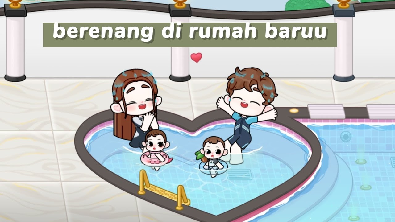 Room tour rumah baru dan berenang 👶🏻👶🏻👶🏻