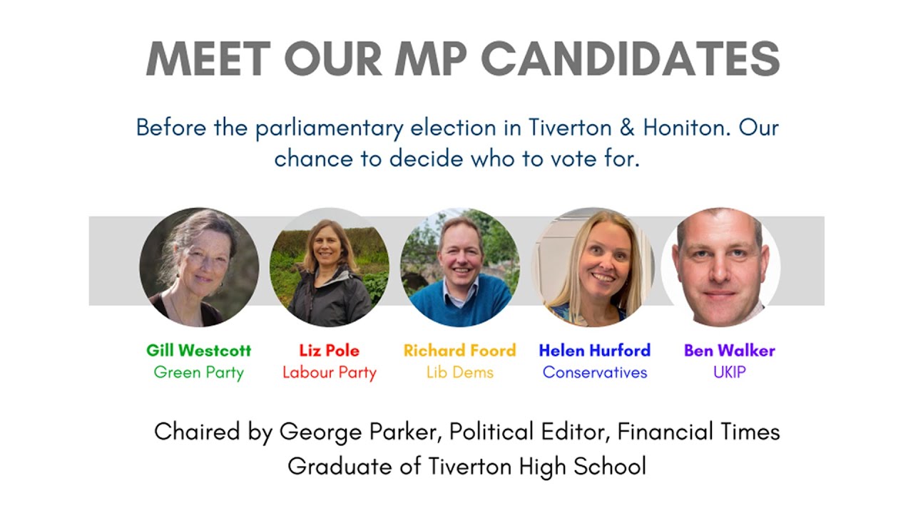 MEET OUR MP CANDIDATES - LIVE