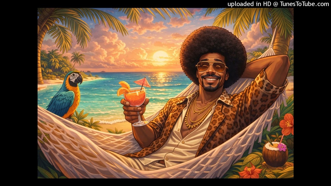 Velvet King drifts into pure bliss in Paradise Disco—a sun-soaked fantasy where luxury meets rhythm.
