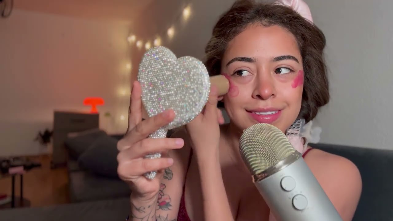 ASMR / HAZTE ESTE MAKE UP PARA SAN VALENTÍN 