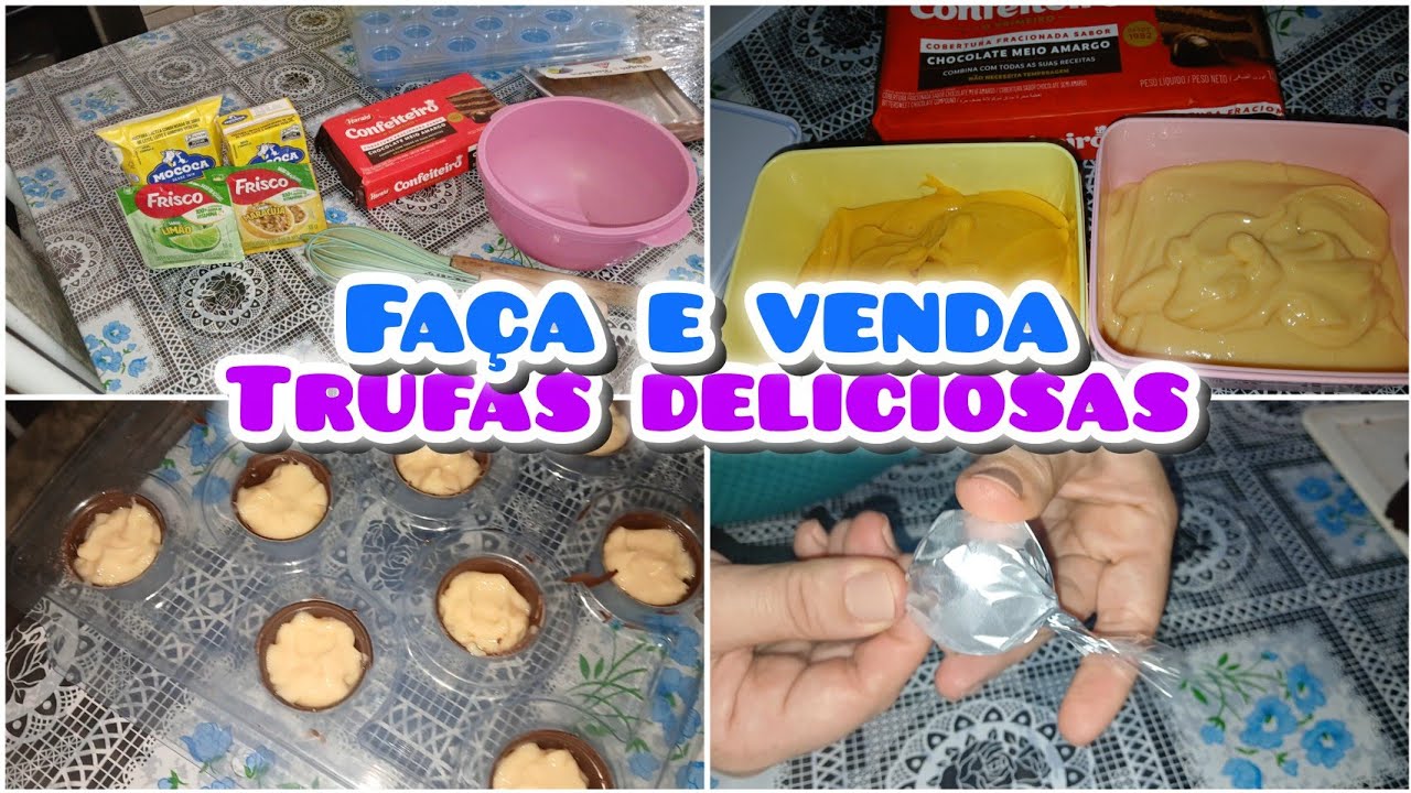 Trufas/faça e venda, super fácil. 