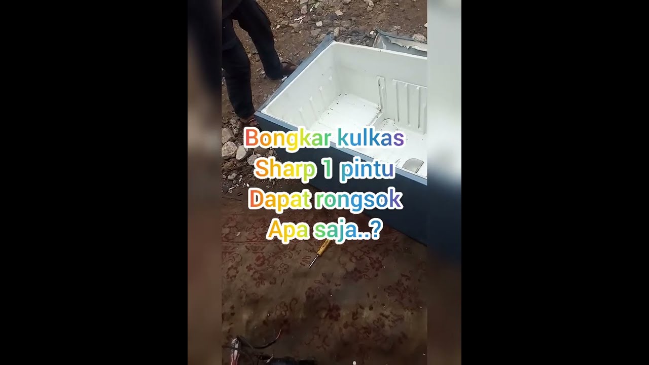 Bongkar kulkas dapat rongsok apa aja..?