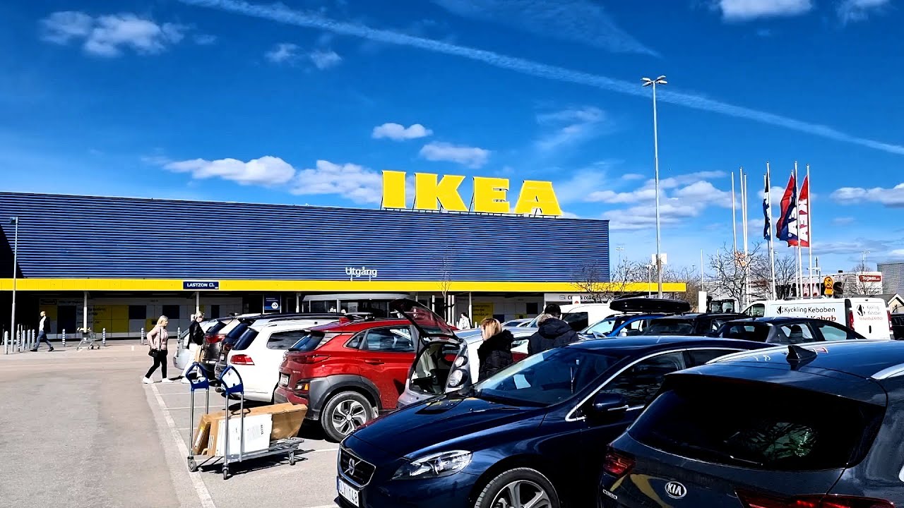 IKEA - Linköping, Sweden (April 16, 2022) - No Edit !!