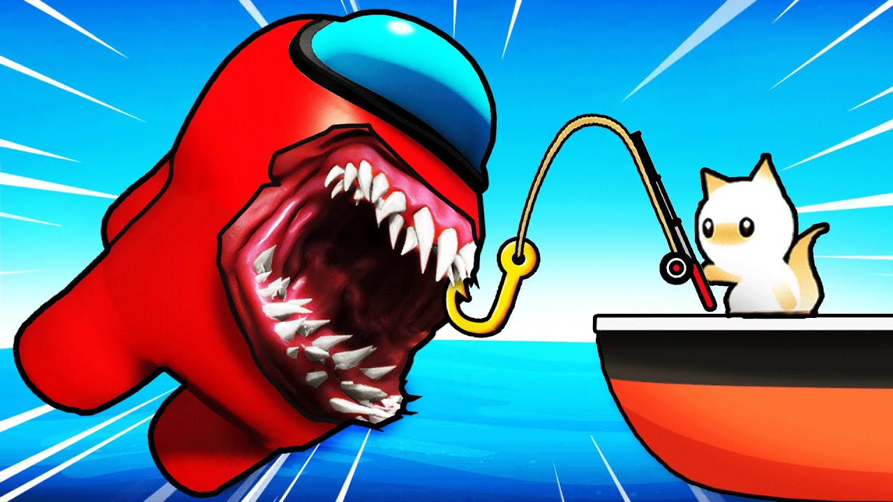 Catching The AMONG US IMPOSTOR SHARK