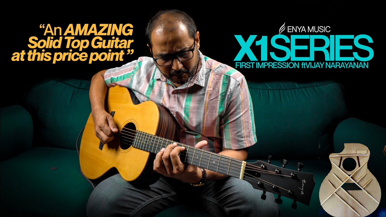 First Impression ! ENYAMUSIC | EAX1 SERIES | Solid TopAcoustic Guitar | Soundtest | X1 PRO