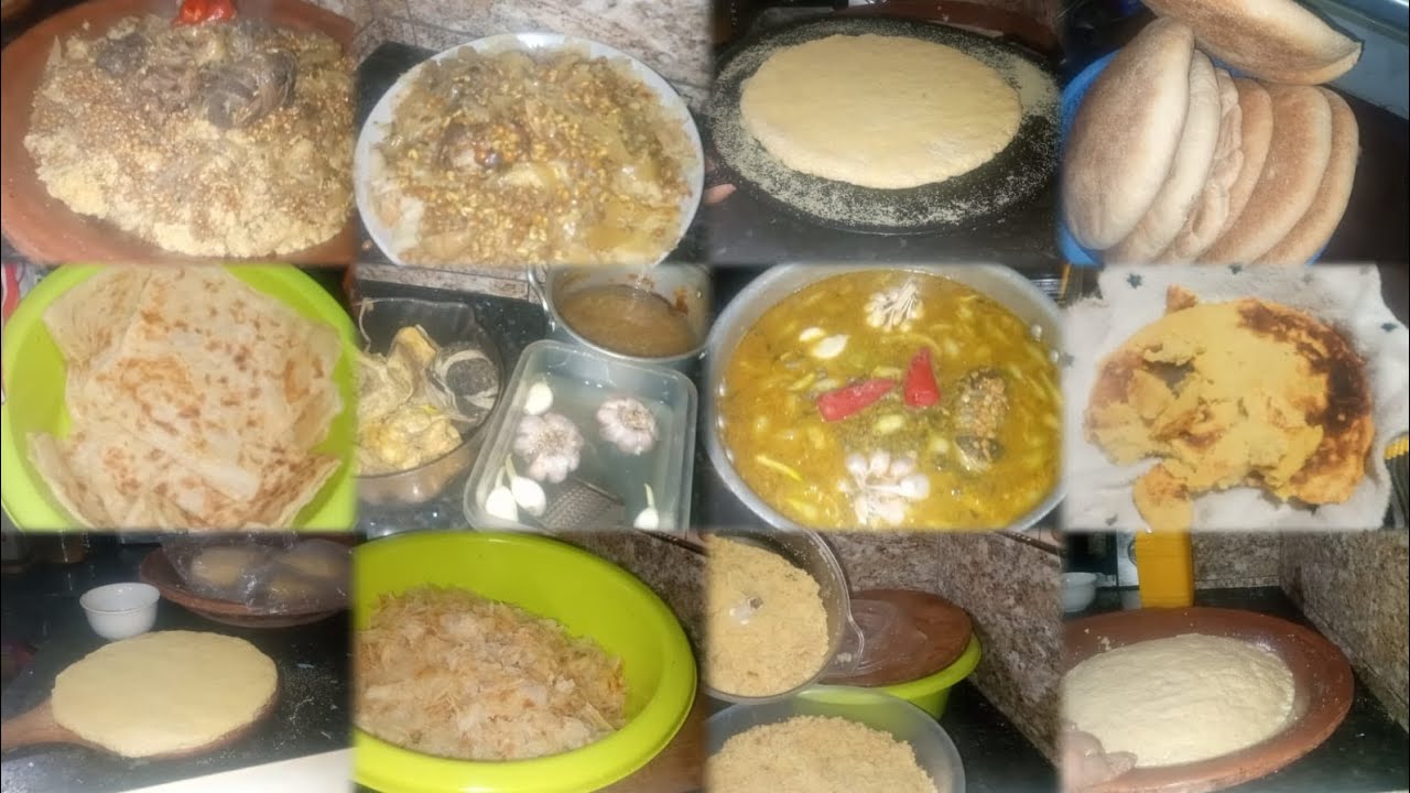 السلام عليكم يومياتي المنزليه حضرت رفيسة الحرشة بالقديد والكرداس  دوا البرد بالقمح الكامل 😋👌🤲💪