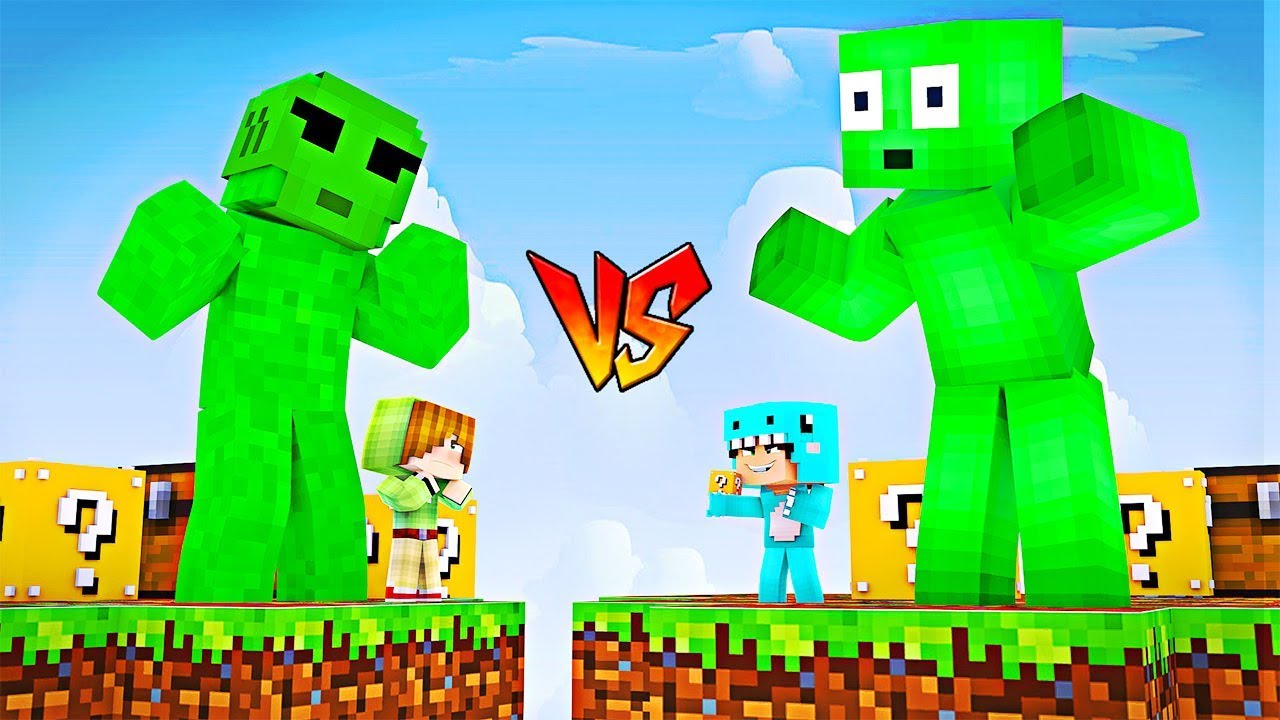 MILO ISLA del MARCIANITO VS ISLA DAME TU COSITA 🌴 MINECRAFT