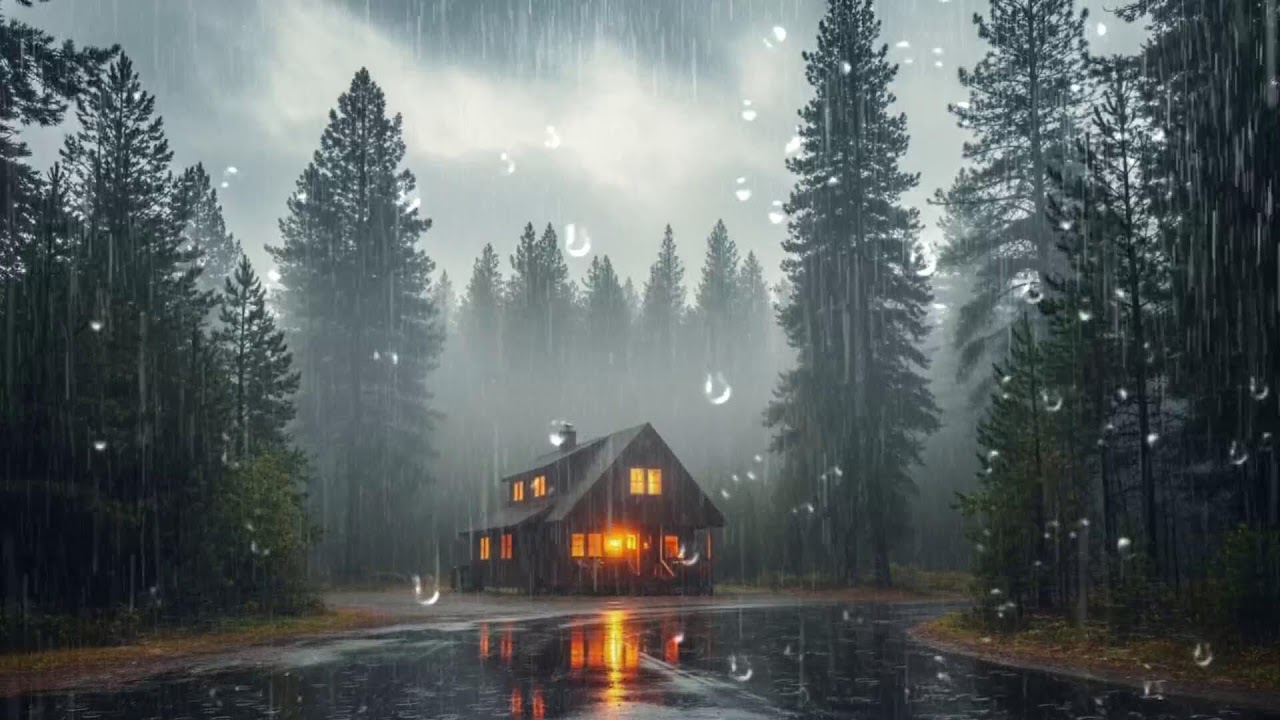 Mindful Rain Meditation 🌙 Gentle ASMR for Sleep, Study, or Deep Inner Peace