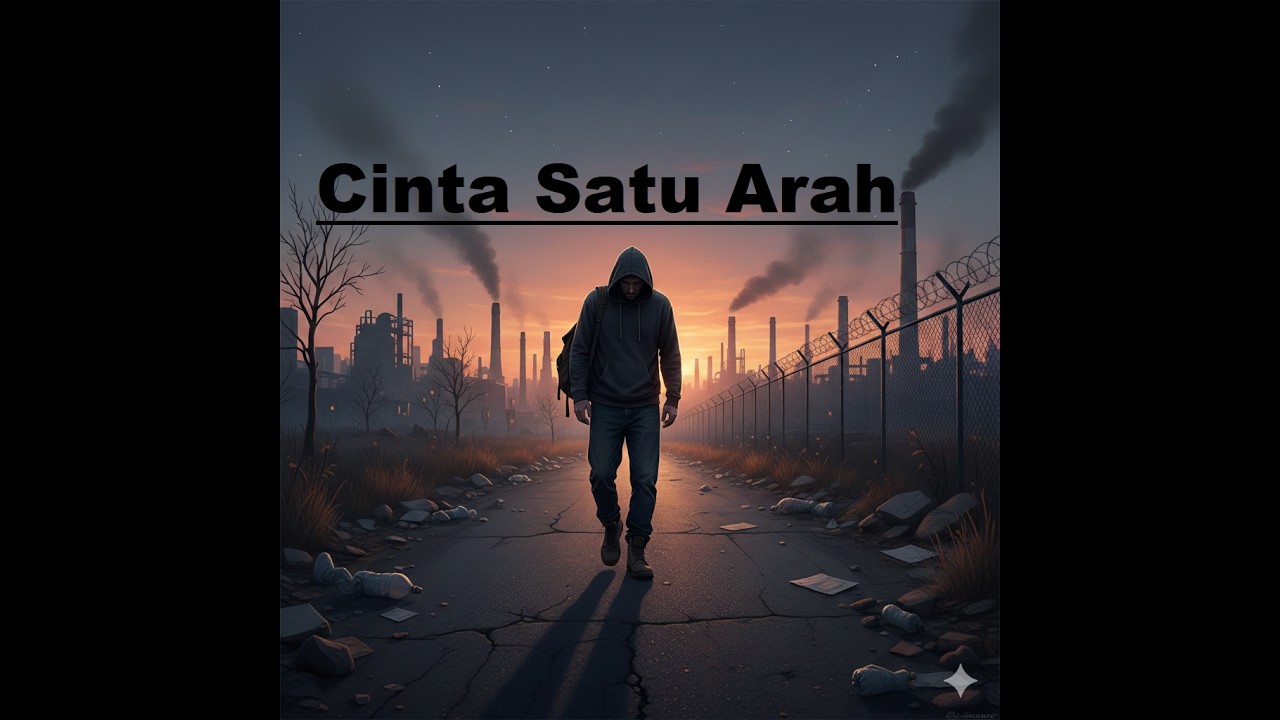 A.S official lyric Cinta Satu Arah